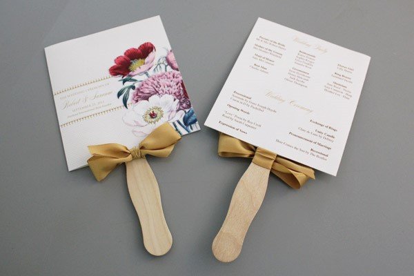 Wedding Program Fans Template A Round Up Of Free Wedding Fan Programs B Lovely events