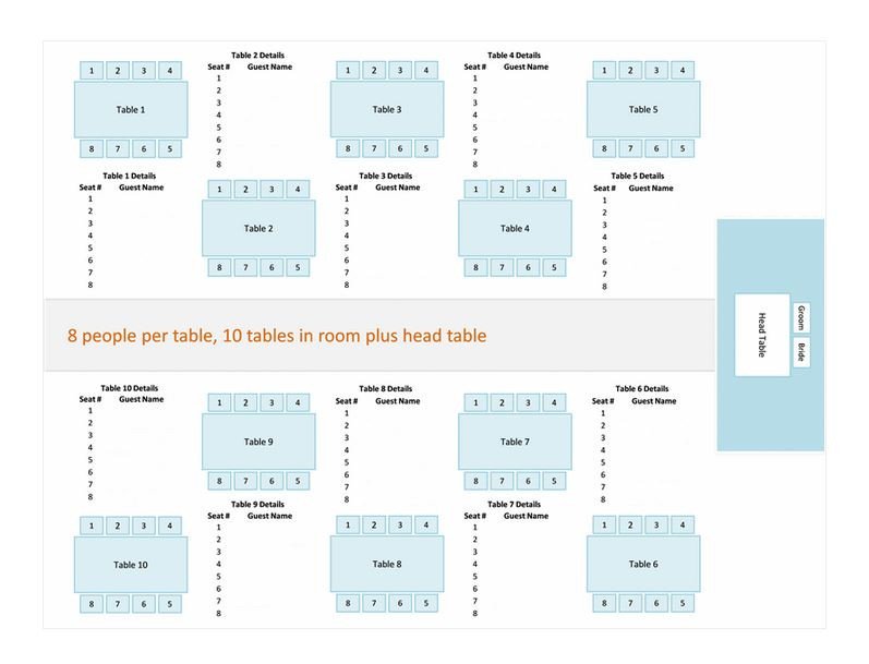 Wedding Reception Seating Charts Template Excel Templates Excel Template Excel Business Templates