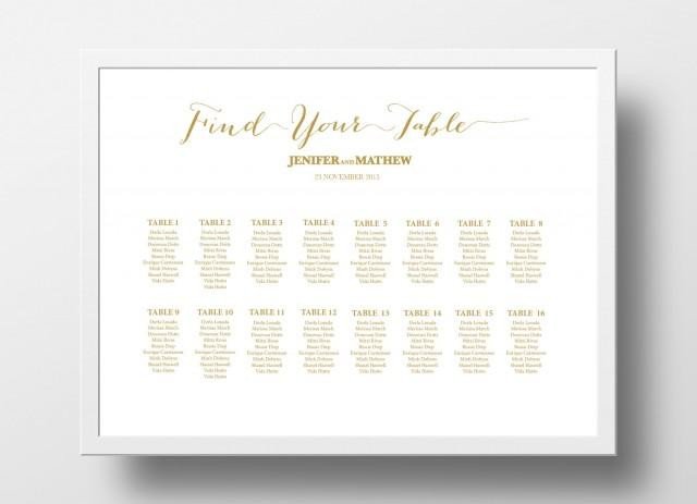 Wedding Seating Chart Poster Templates Invitation Wedding Seating Chart Poster Template