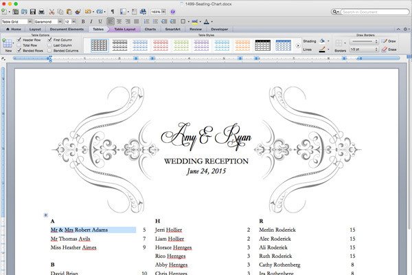 Wedding Seating Chart Template Free Printable Wedding Reception Templates
