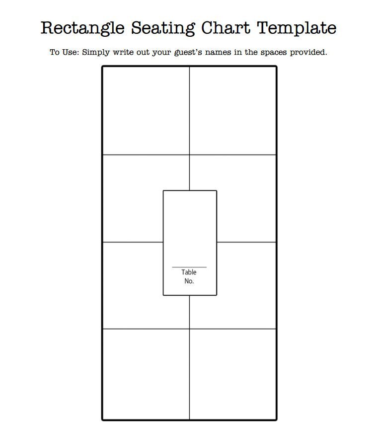 Wedding Seating Chart Template Free Wedding Seating Chart Templates You Can Customize