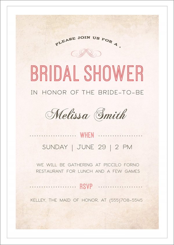 Wedding Shower Invite Templates 33 Best Bridal Shower Invitation Templates Word Psd Ai