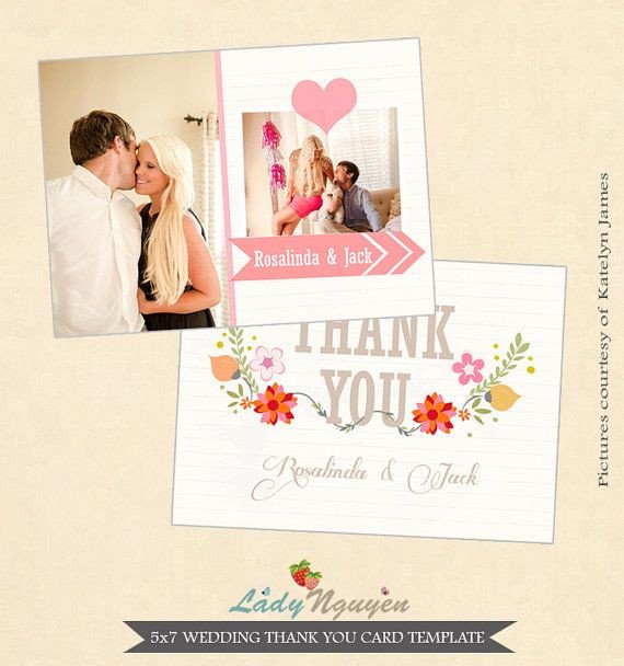 Wedding Thank You Cards Template 1000 Images About Wedding Thank You Templates On