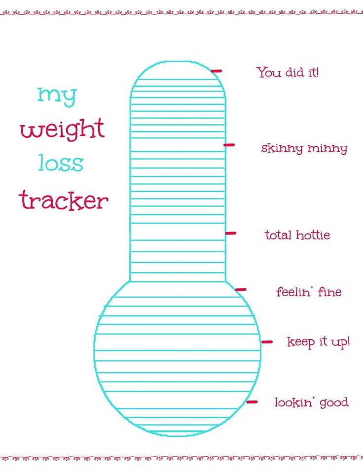 Weight Loss Charts Printable Cashing In Life Free Weight Loss Tracker Printable