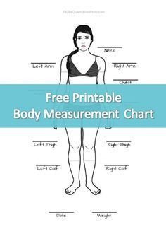 Weight Loss Measurement Charts 25 Best Ideas About Body Measurement Chart On Pinterest