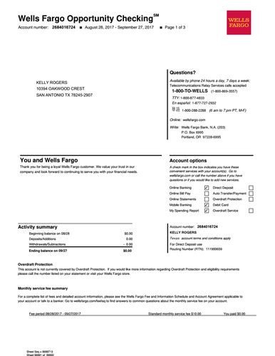 Wells Fargo Bank Statement Template 277 Best Fake Documents Images On Pinterest