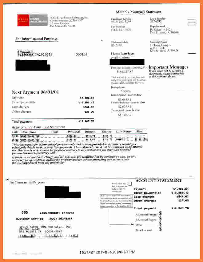 Wells Fargo Bank Statement Template 6 Wells Fargo Online Statement