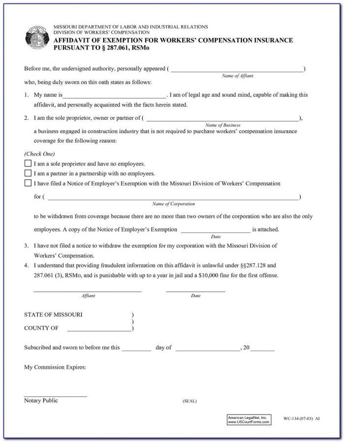 Workers Compensation Waiver form Texas sole Proprietor Workers P Waiver form Arizona ⋆