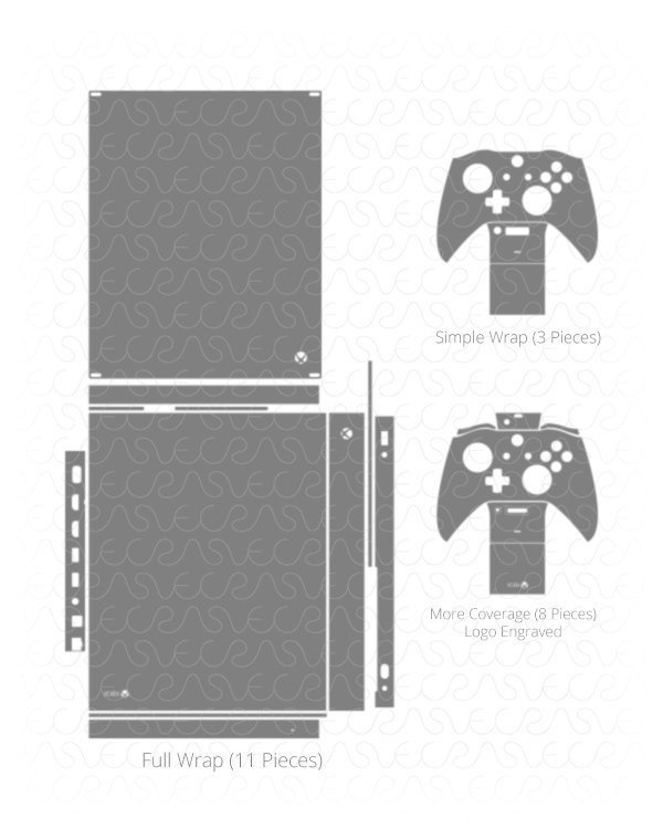 Xbox One Console Skin Template Cutfilesgaming Hashtag On Twitter