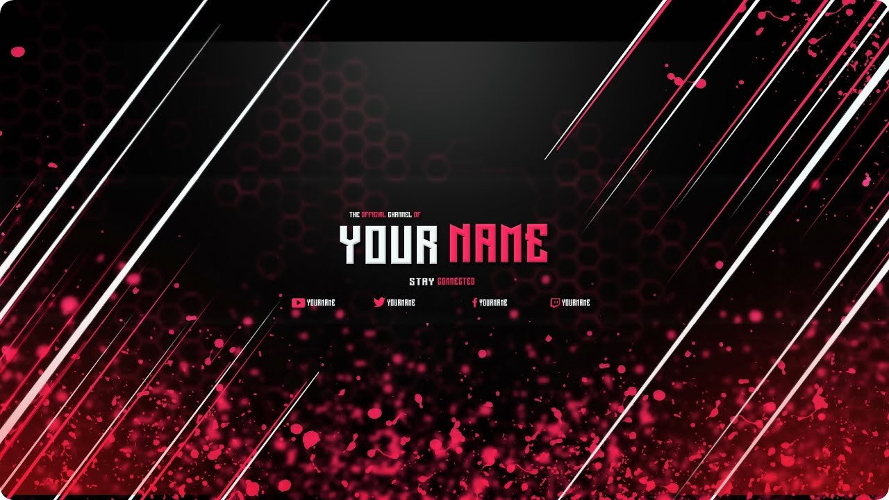 Youtube Banner Template Photoshop Free Banner Template Photoshop Cs6